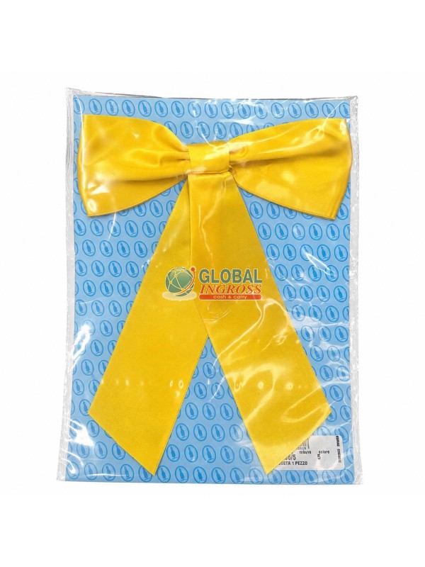FIOCCO SCUOLA RASO GIALLO