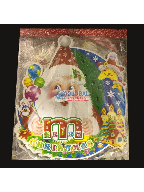 BABBO NATALE LUNA CARTONCINO   .m