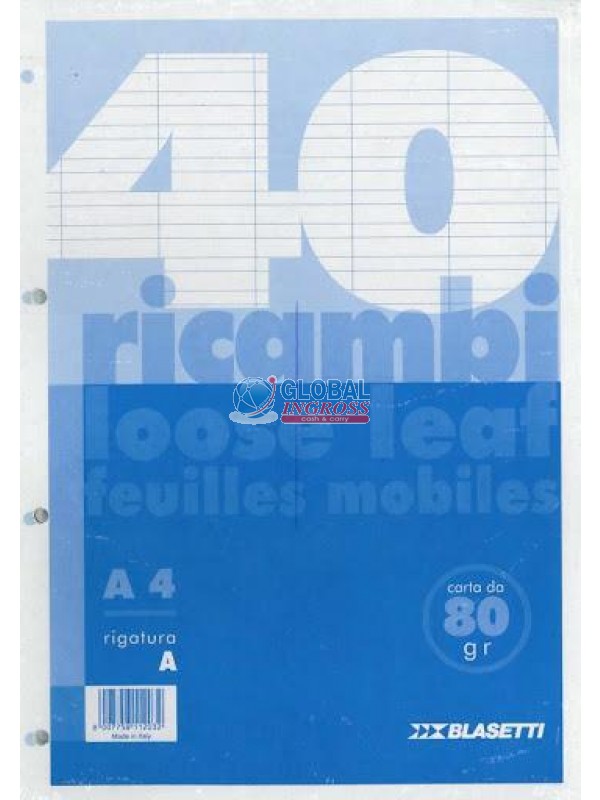 RICAMBI A4 A 40ff