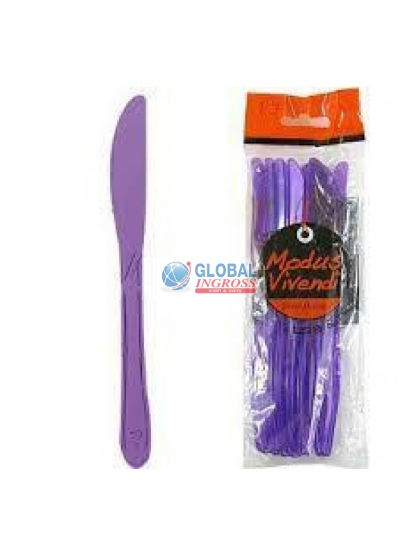 COLTELLI VIOLA 10pz
