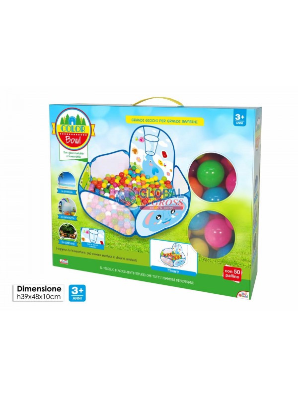 PISCINA RETE C/50 PALLINE