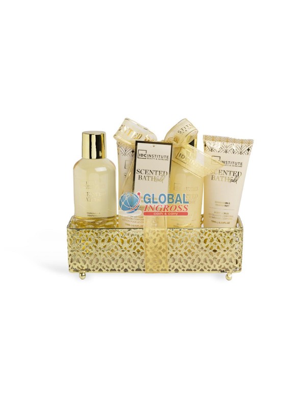 SET SCENTED GOLD 4pz TRAY