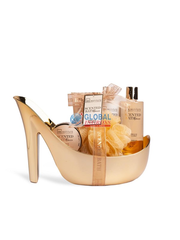 SET SCENTED BATH SHOE 5pz BRONZE