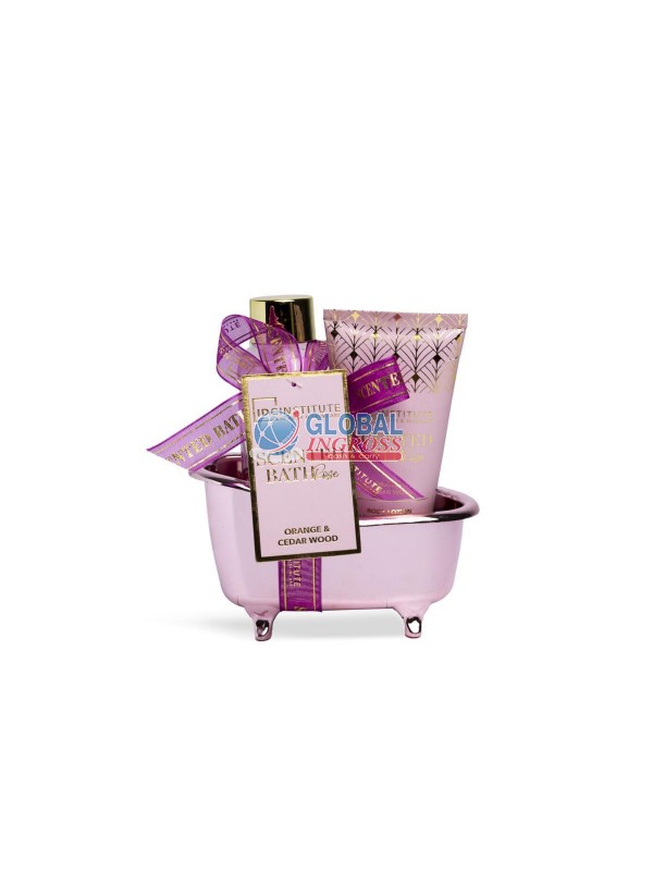 SET SCENTED BATHTUB 2pzMINI ROSE