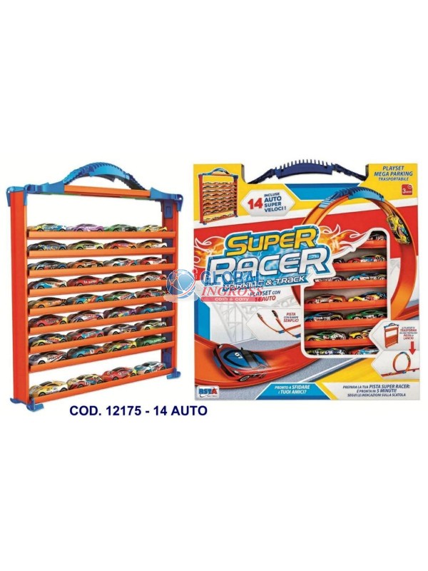 PISTA SUPER RACER PARKING AND TRACK 14 AUTO