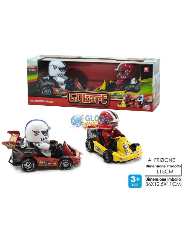 MINI GO-KART FRIZIONE 2pz