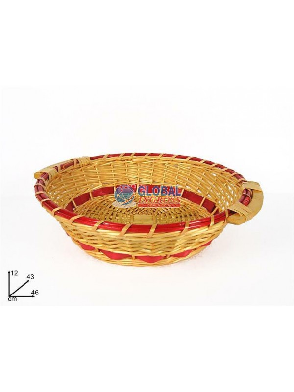 CESTA TONDA 43cm FASCIAROSSA