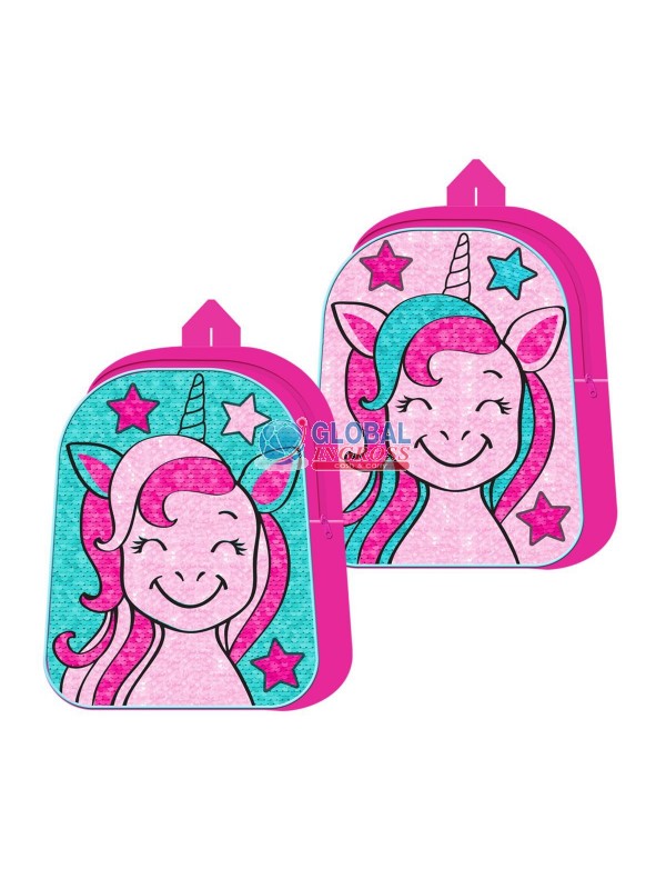 ZAINO UNICORN ASILO PAILLETTES