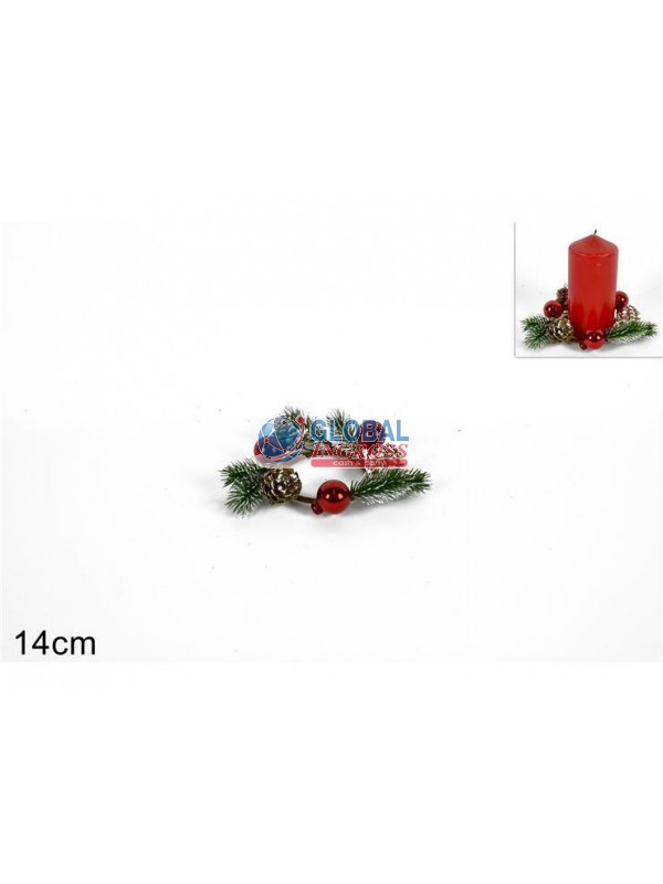 GIROCANDELA RAMETTI BACCHE PIGNE