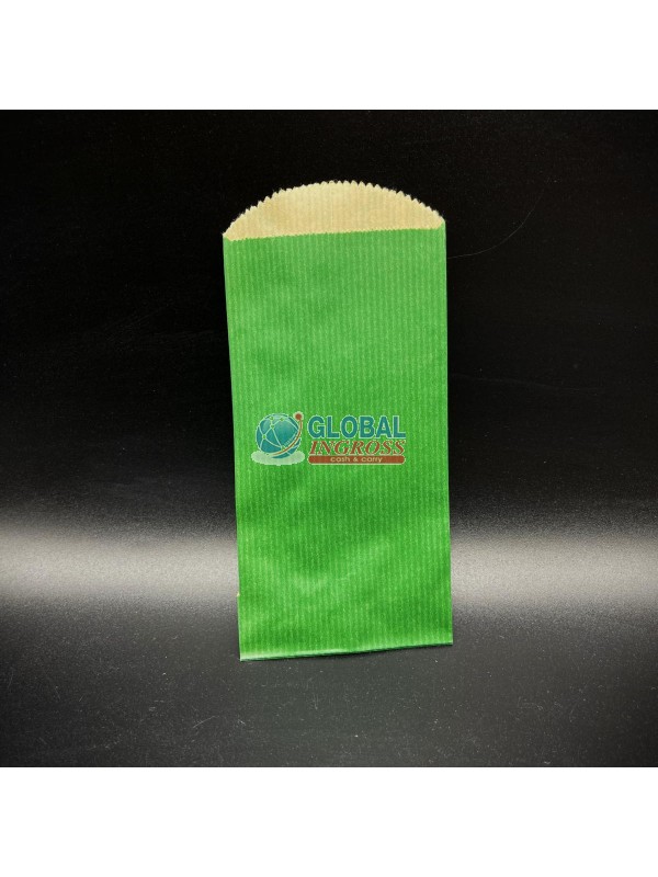 BUSTA KRAFT  8x15 VERDE- INTERNO AVANA