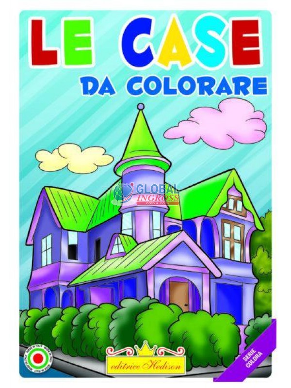 LIBRO COLORA LE CASE.
