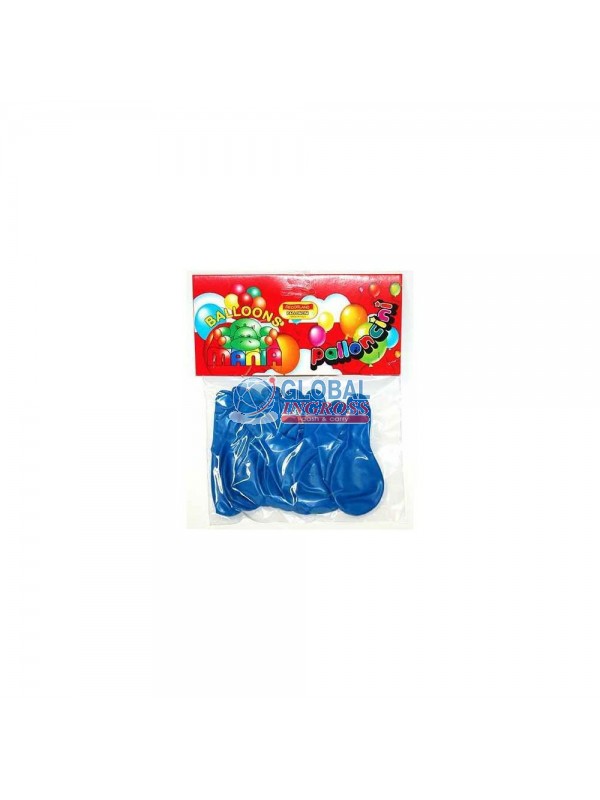 PALLONCINI MONOCOLORE BLU 18pz