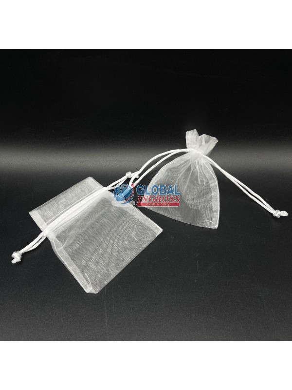 SACCHETTO 7,5x10 BIANCOORGANZA