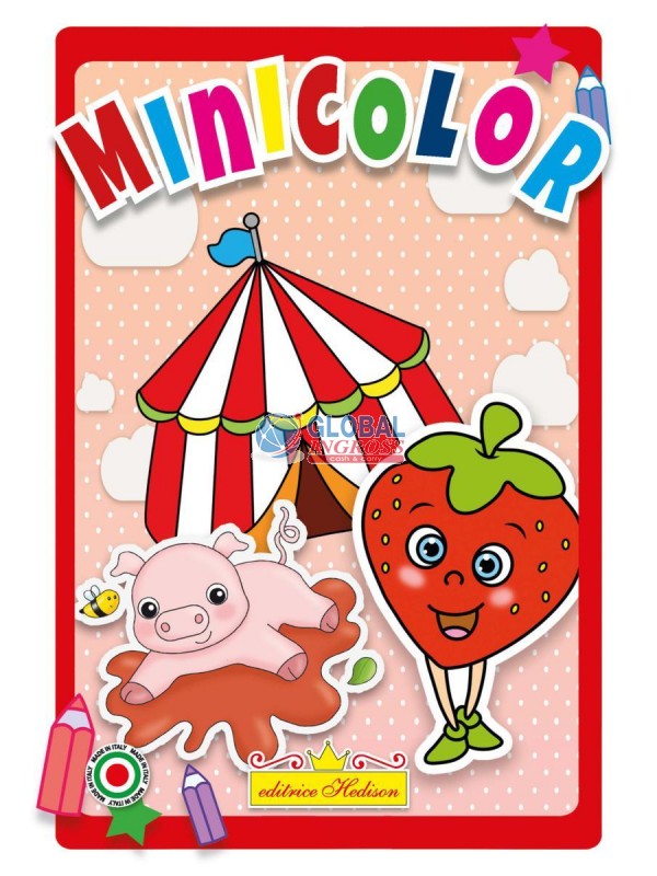 LIBRO MINI COLOR FRAGOLINA