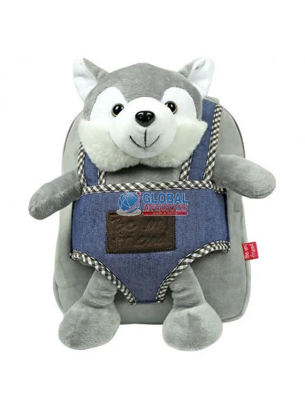 MINI ZAINETTO REVERSIBILE HARRY HUSKY
