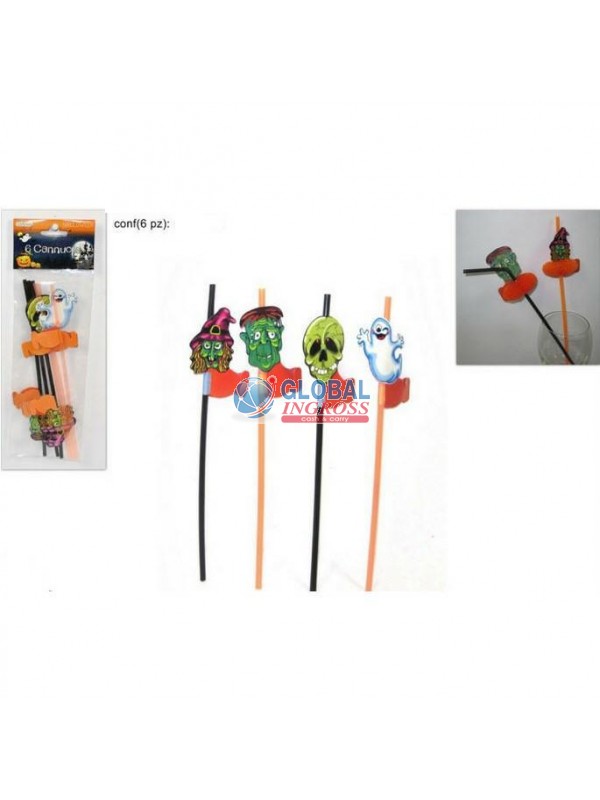 CANNUCCE HALLOWEEN 6pz