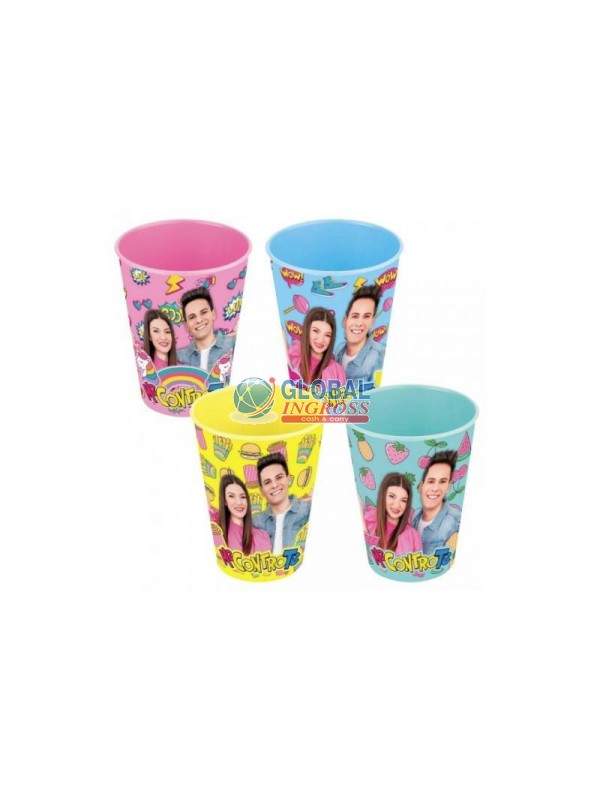 BICCHIERE PLASTICA ME CONTRO TE