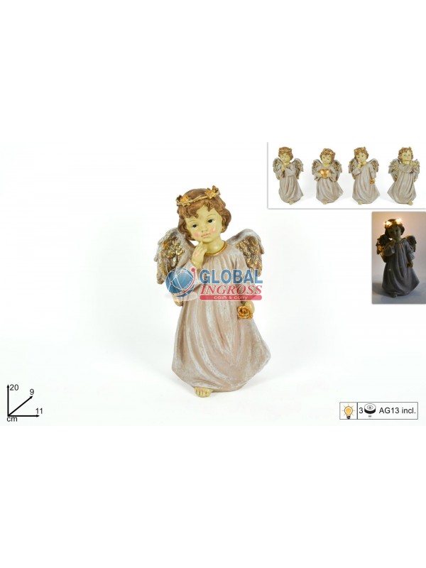 ANGELO C/CORONA LUMINOSA 20cm