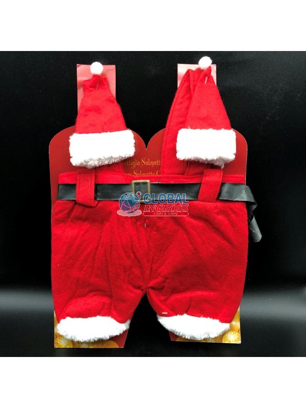 SALOPETTE PORTABOTTIGLIE NATALE