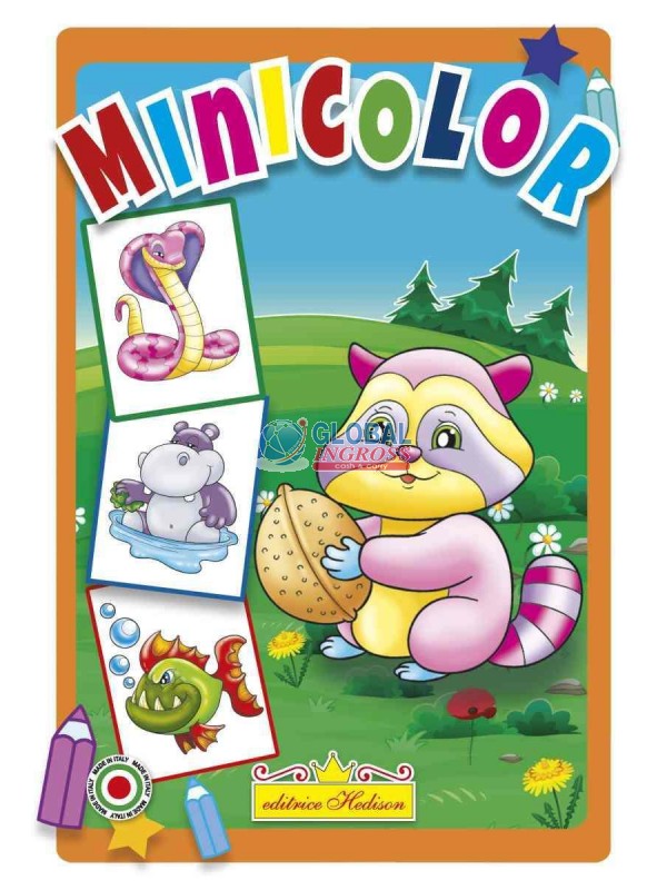 LIBRO MINI COLOR SCOIATTOLO