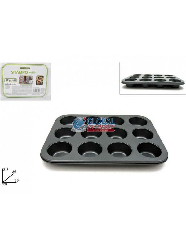 STAMPO MUFFIN 12 POSTI