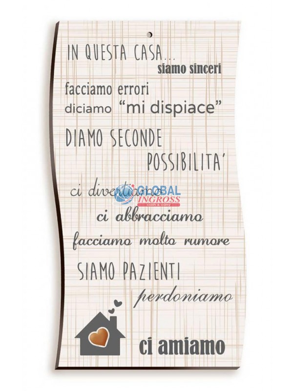 QUADRETTO ONDA 17x31 CASA