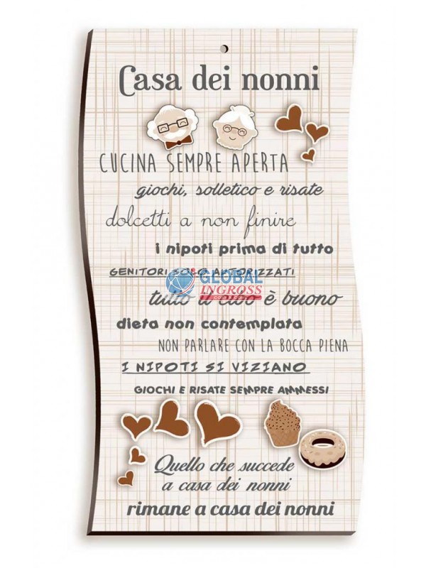 QUADRETTO ONDA 17x31 NONNI