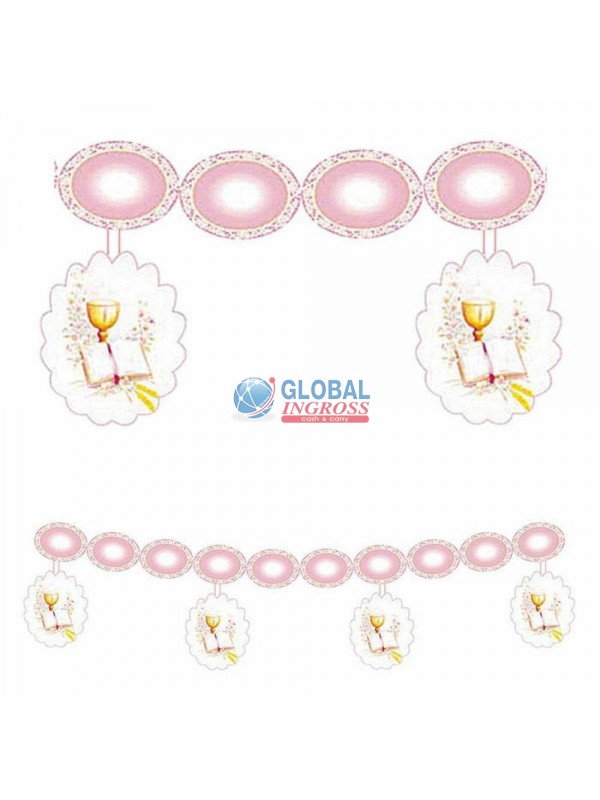 FESTONE 1'COMUN.ROSA PENDENTE