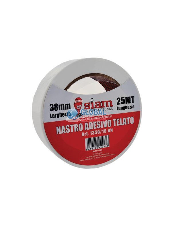 NASTRO TELATO BIANCO 38x25mt