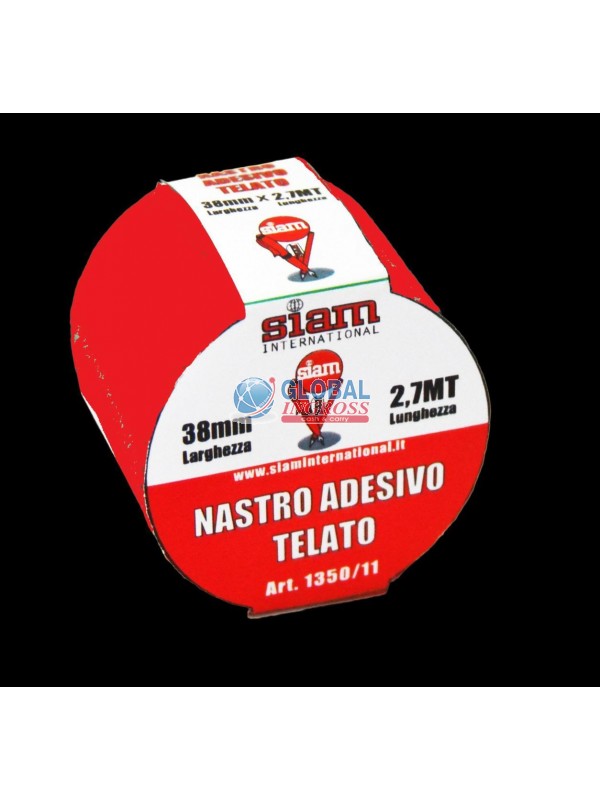 NASTRO TELATO ROSSO 38x2,7mt