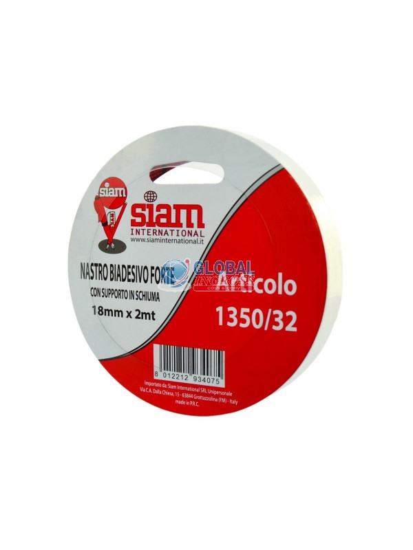 NASTRO BIADESIVO FOAM 18mm x2mt