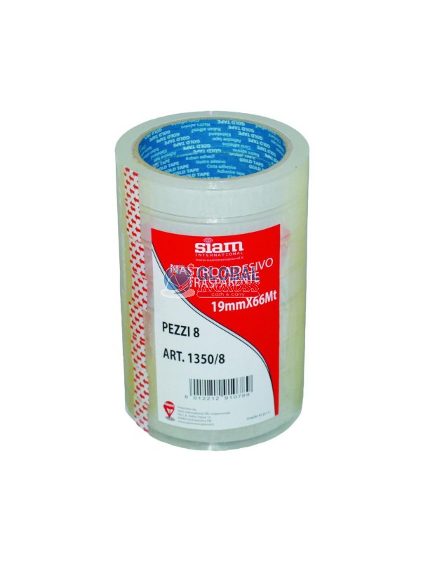 NASTRO ADESIVO 19mm 66mt