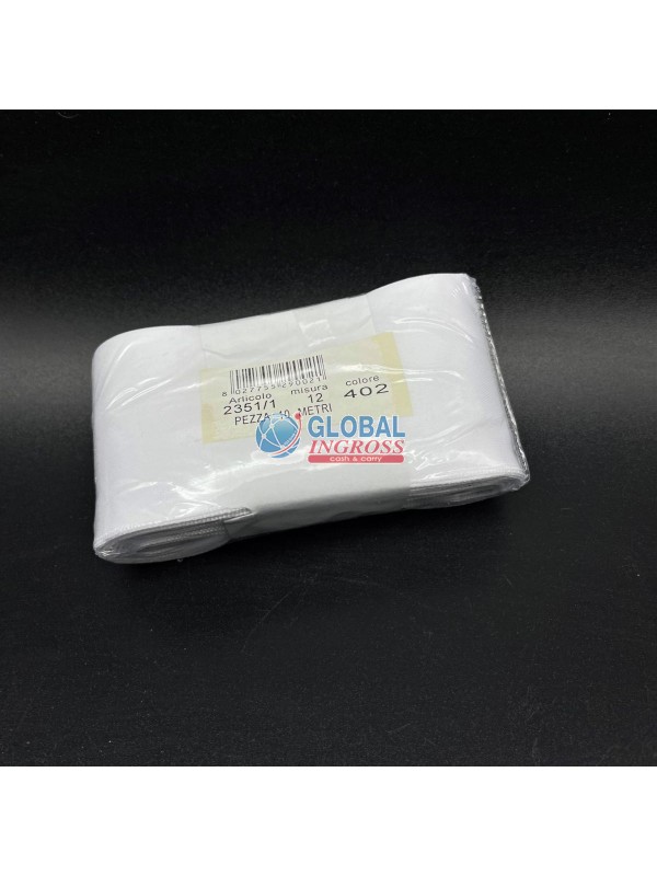PEZZA RASO BIANCO 50mm 10mt