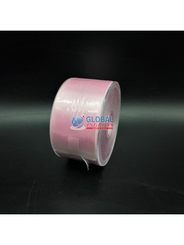 NASTRO RASO 50mm ROSA 1mt