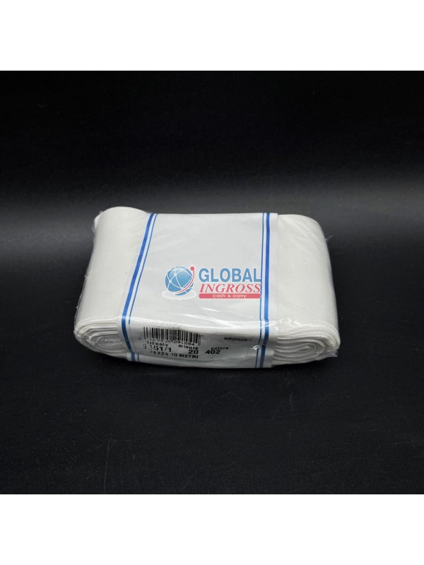 PEZZA RASO BIANCO 70mm 10mt