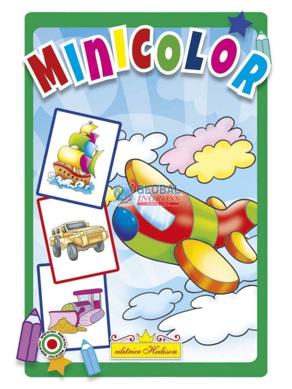 LIBRO MINI COLOR AEREOPLANO