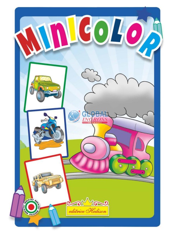 LIBRO MINI COLOR TRENINO