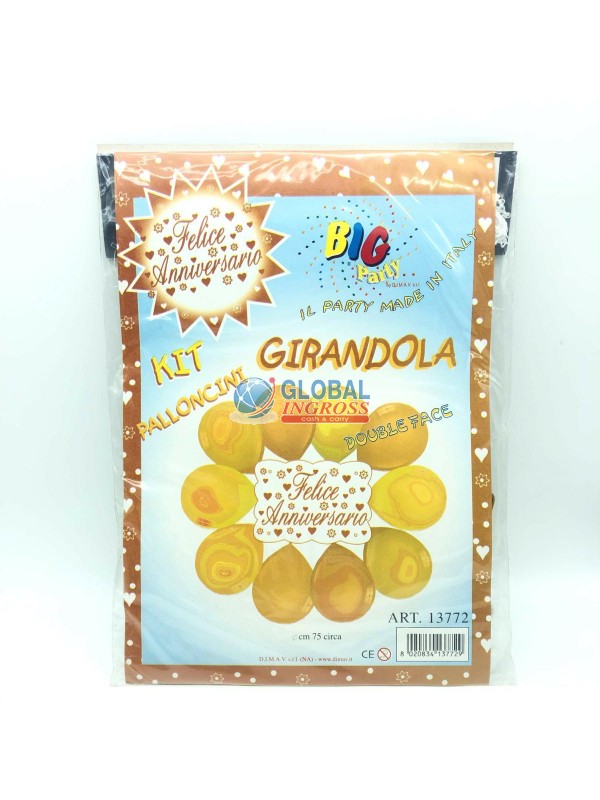 GIRANDOLA PALLONC.ANNIVERSARIO