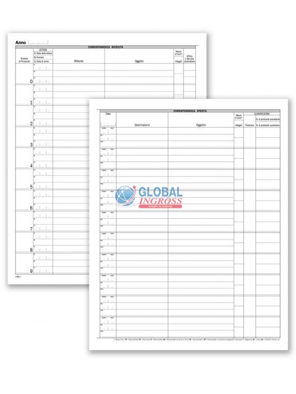 REGISTRO CORRISPONDENZAARRIVO/PARTENZA