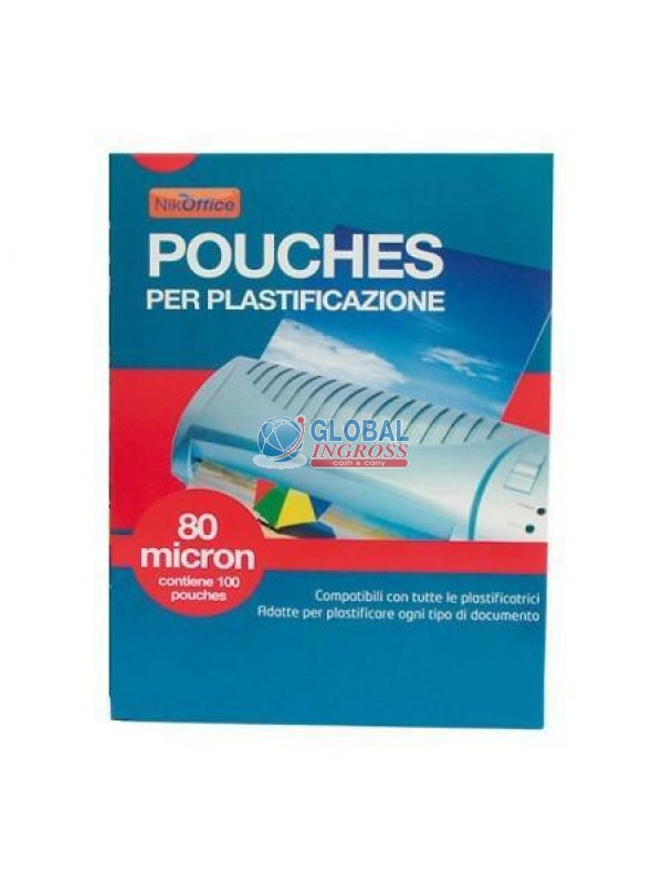 POUCHES A5 80 mic.