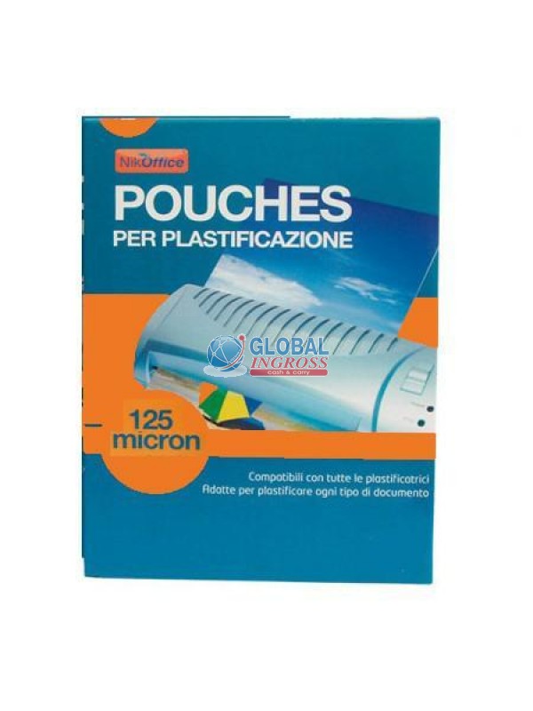 POUCHES A5 125 mic.