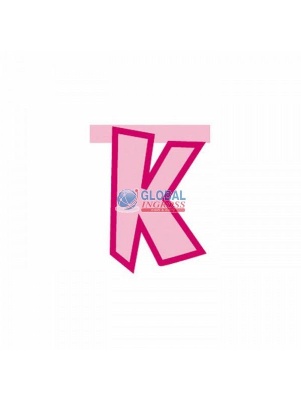 LETTERA ROSA - K -