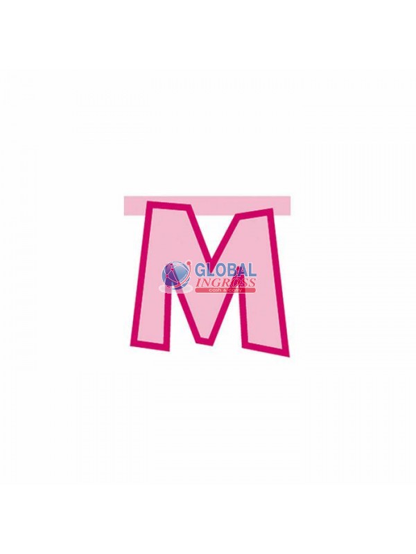 LETTERA ROSA - M -