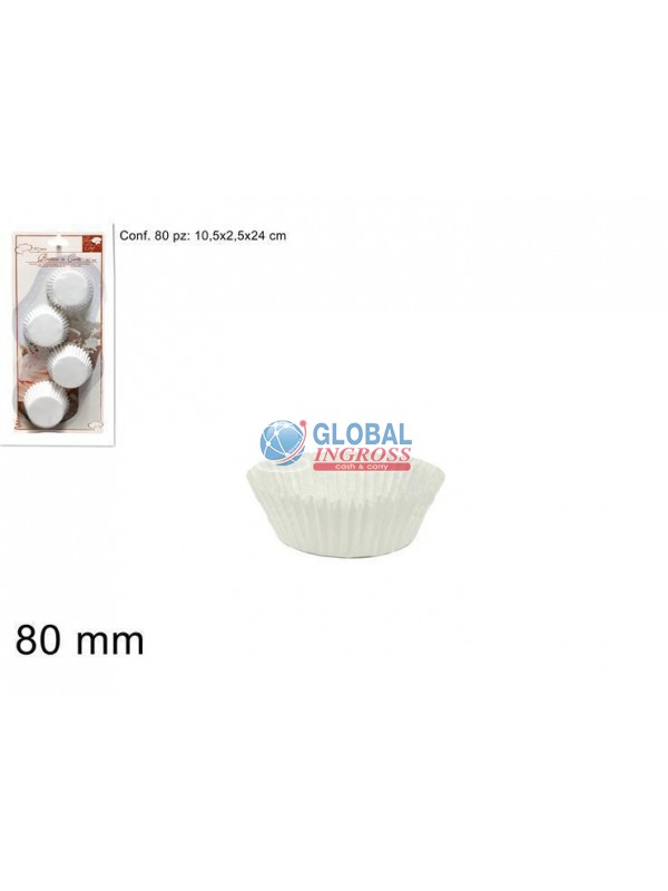 PIROTTINI BIANCHI 80mm 80pz