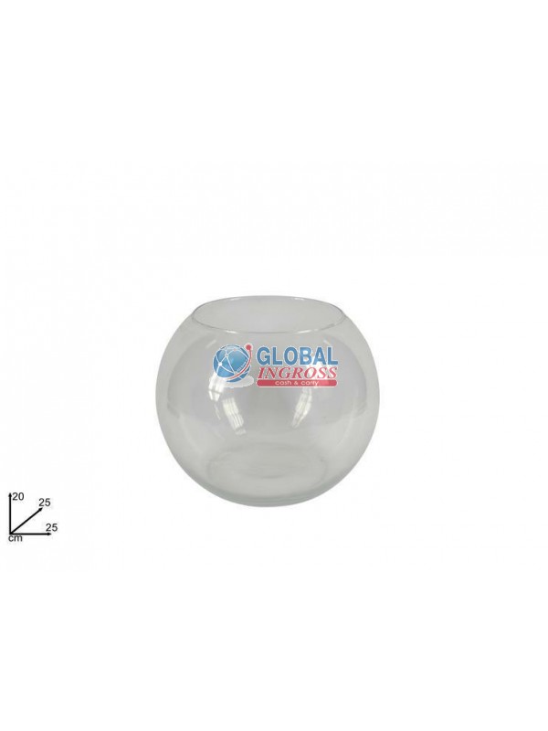VASO PALLA VETRO 25cm