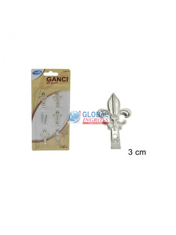 GANCI x QUADRI 5pz SILVER