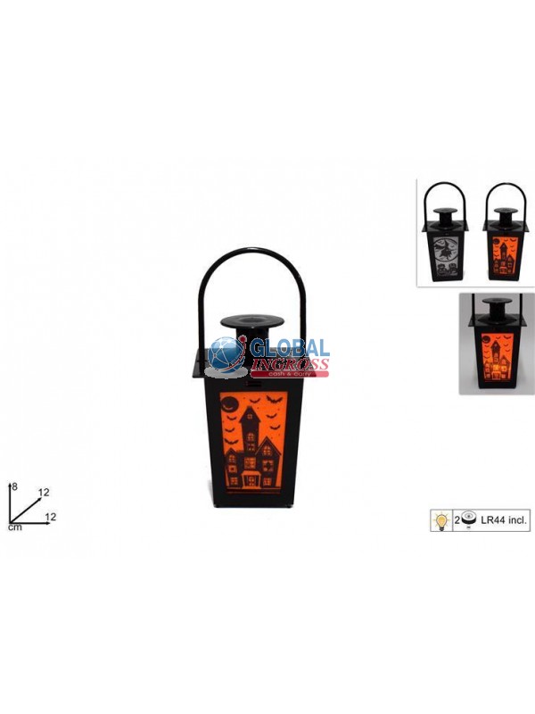 LANTERNA HALLOWEEN C/LUCE