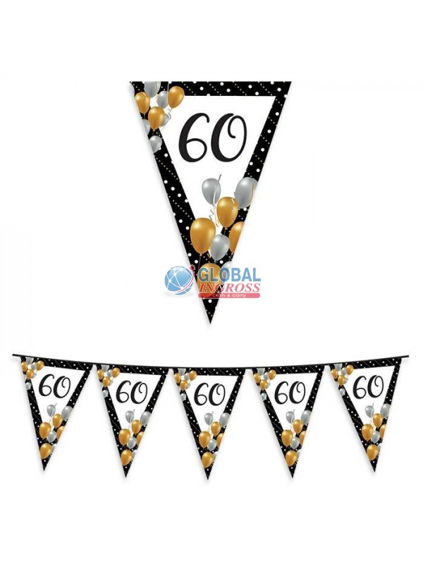 BANDIERINE 60 ANNI PRESTIGE 6mt