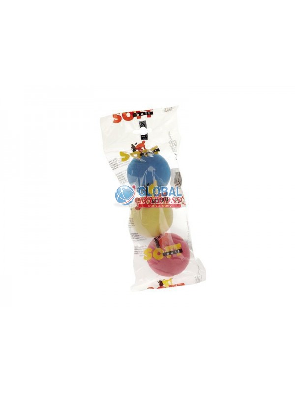 PALLINE SOFT BALL 70 3pz