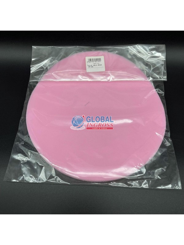 VELETTO TULLE ROSA VELO